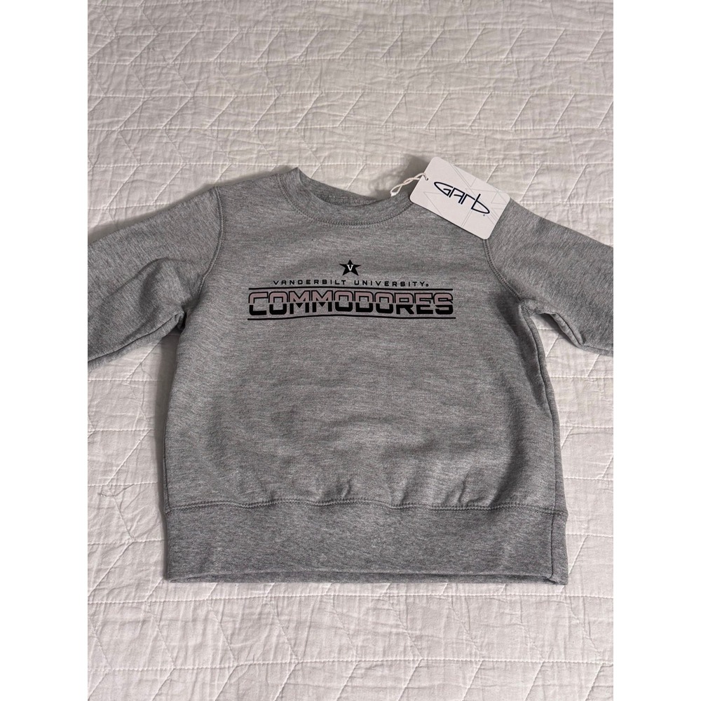 Vanderbilt kid size 4T crewneck brand with tags